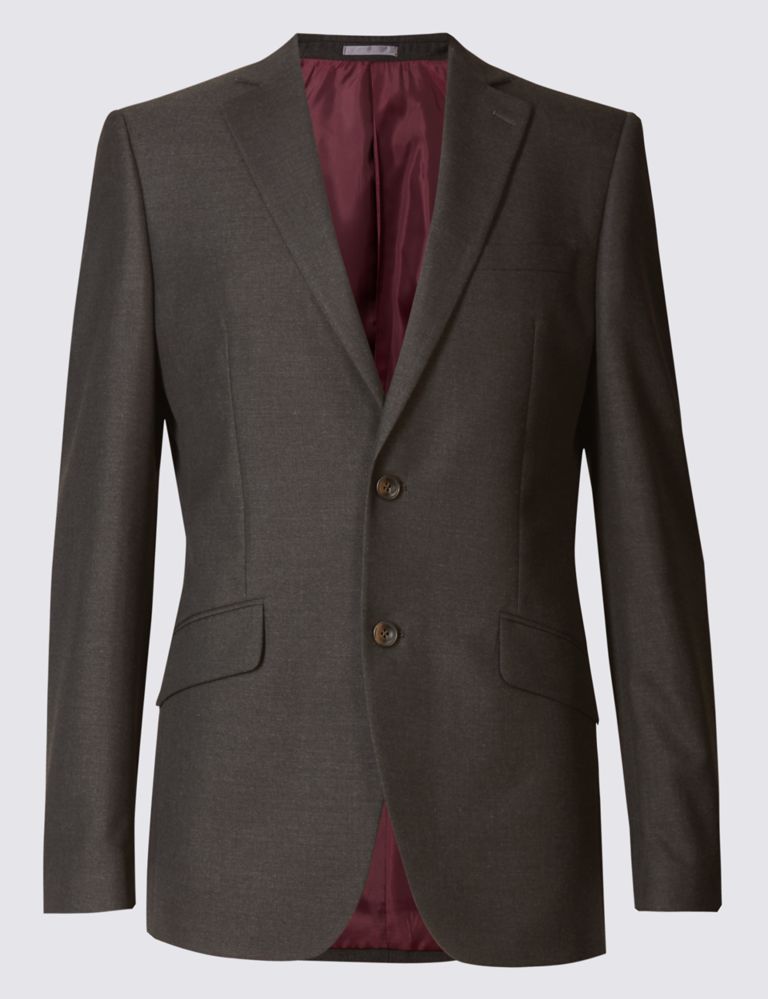 Charcoal Tailored Fit Jacket 2 of 9