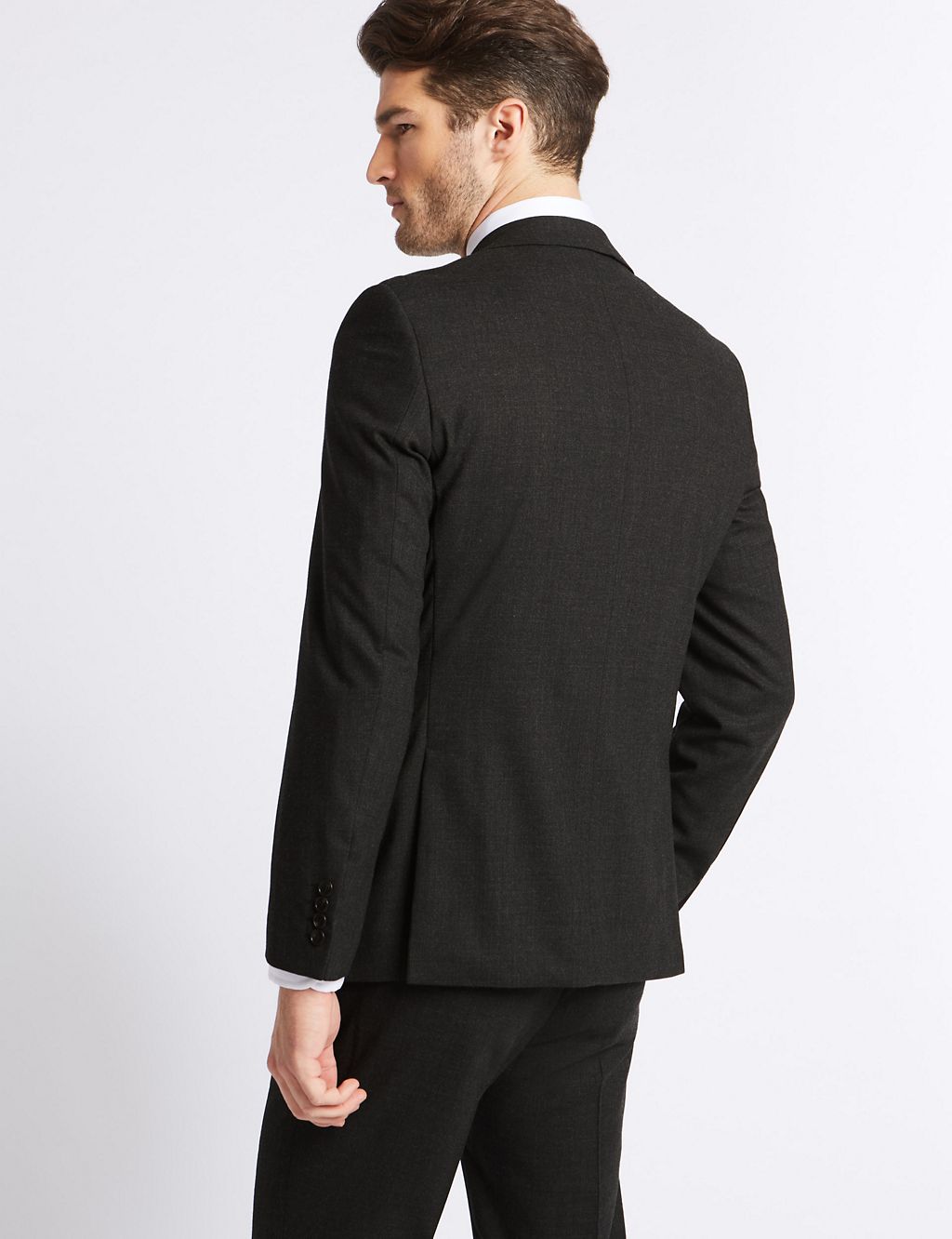Charcoal Tailored Fit Jacket 7 of 7