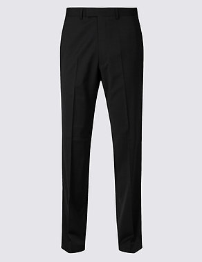Charcoal Tailored Fit Trousers Image 2 of 6
