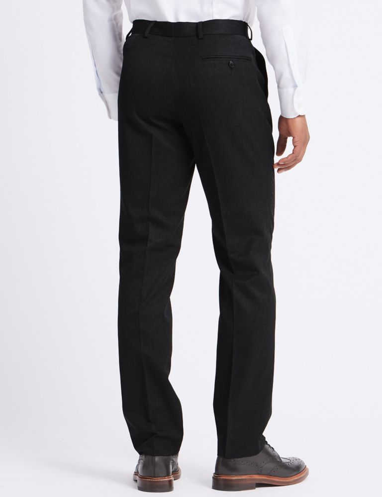 Charcoal Tailored Fit Trousers 4 of 5