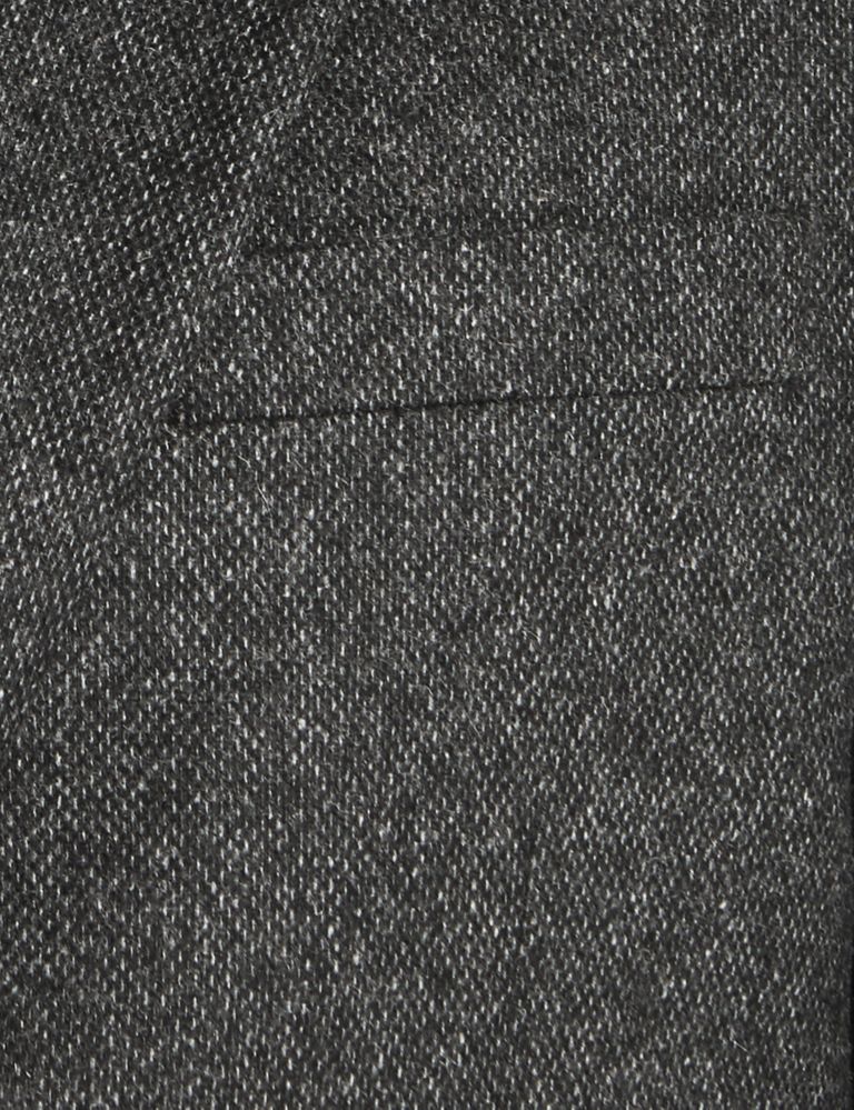 Charcoal Textured Regular Fit Jacket 7 of 9