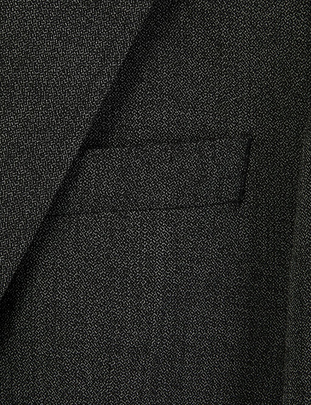 Charcoal Textured Regular Fit Jacket 5 of 8