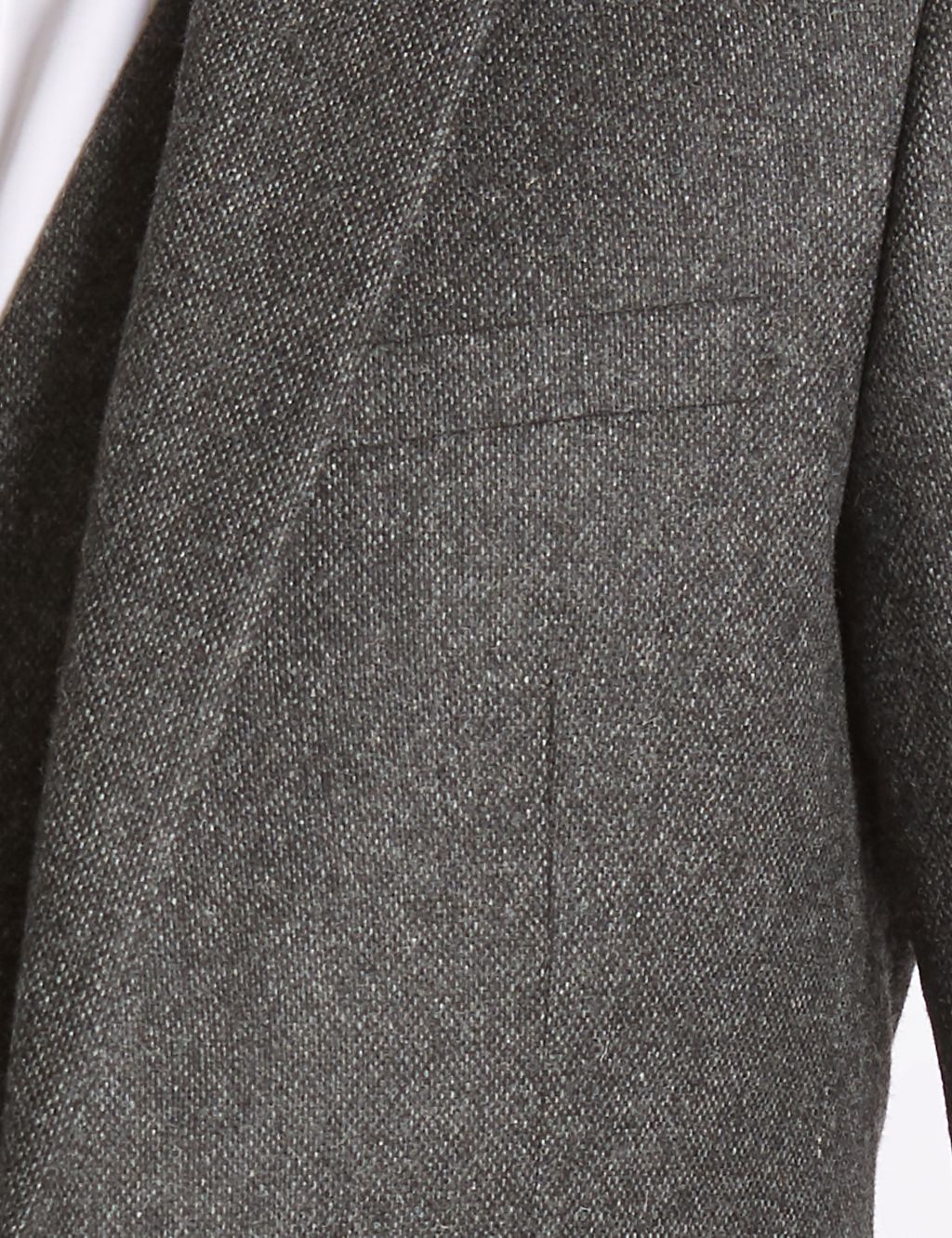 Charcoal Textured Slim Fit Jacket 8 of 9