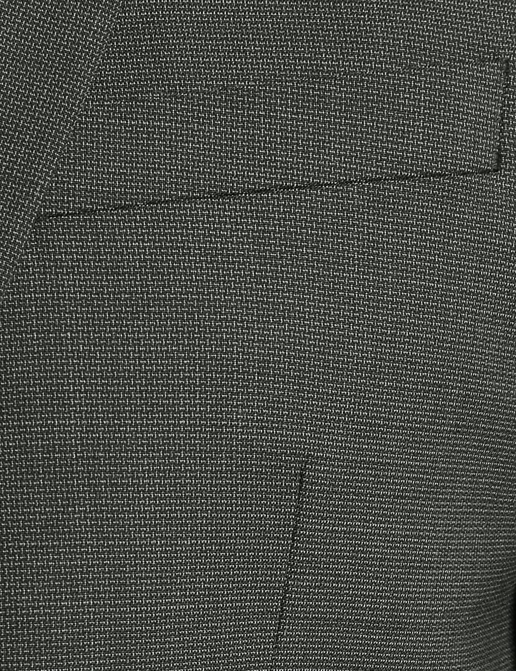 Charcoal Textured Slim Fit Jacket 6 of 8