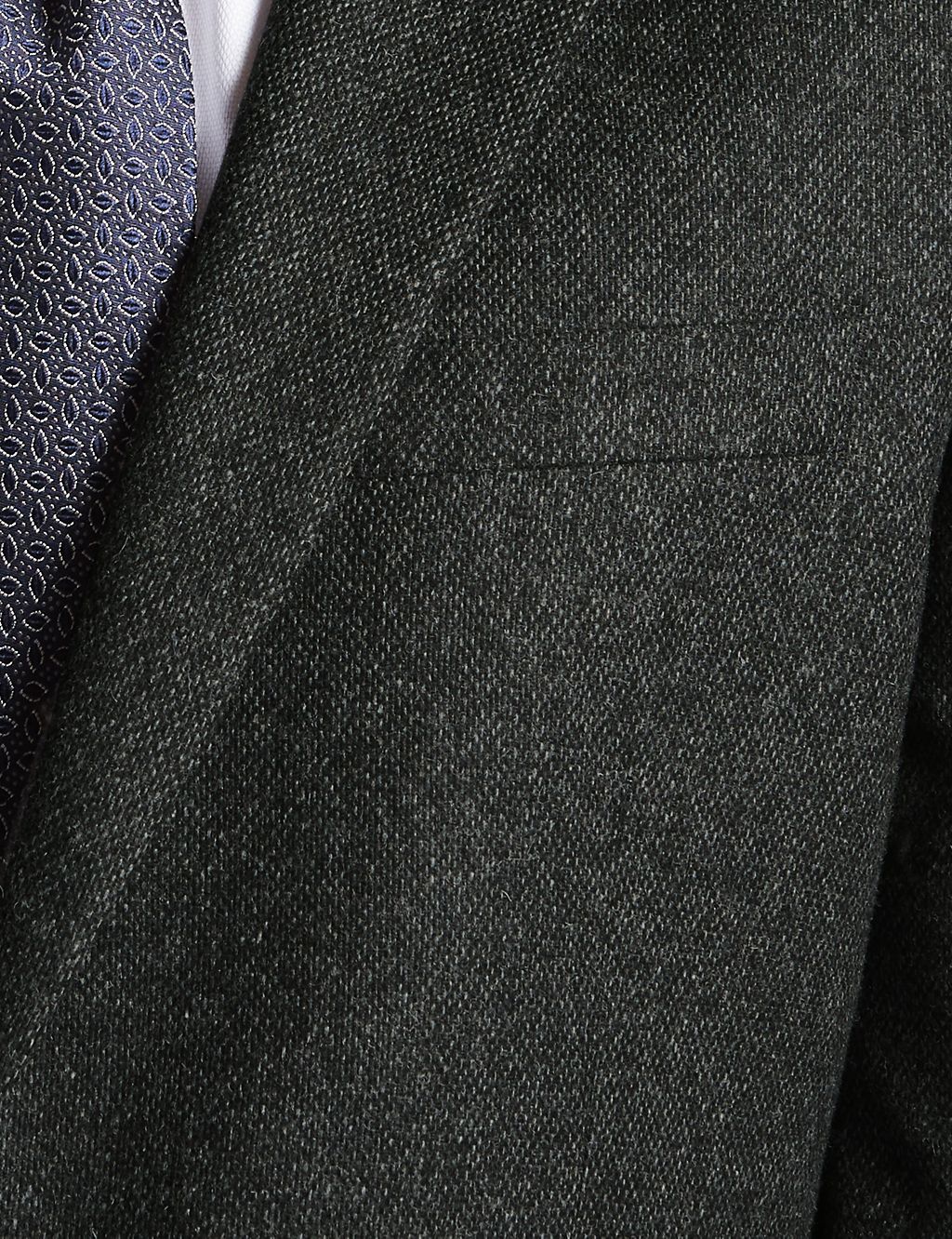 Charcoal Wool Blend Jacket with Italian Fabric 8 of 9