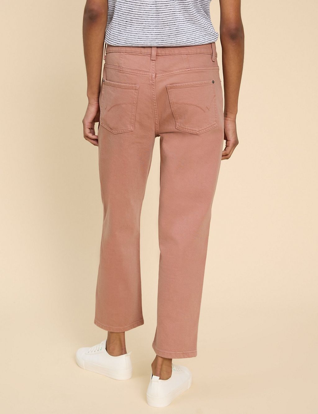 Charlie Mid Rise Straight Leg Cropped Jeans 4 of 6