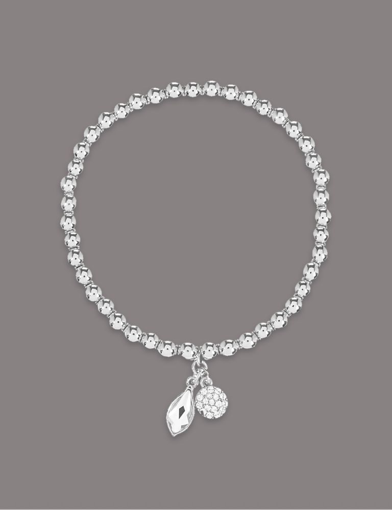 Charm Bracelet with Swarovski® Crystals 1 of 3