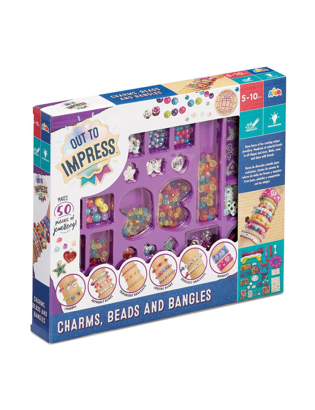 Charms Beads Bangles Making Set 5 Yrs Out to Impress M S