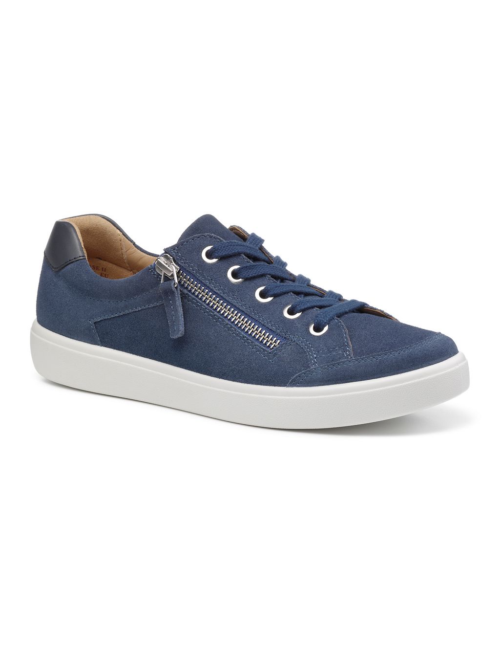 Chase Extra Wide Fit Leather Trainers 2 of 5