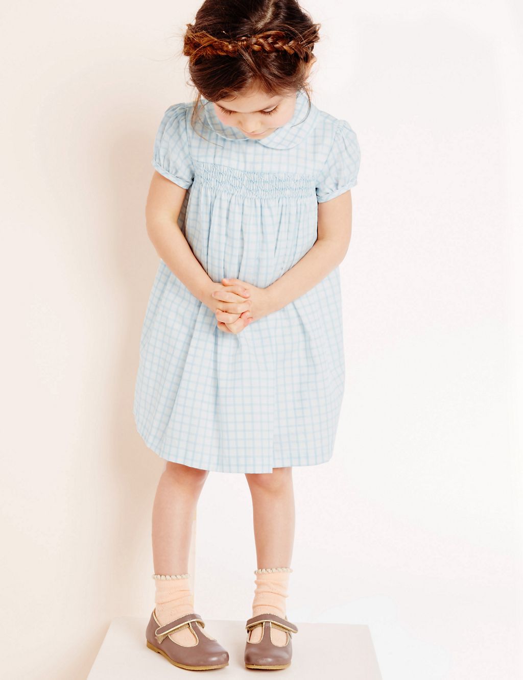 Check Pure Cotton Dress (3 Months - 5 Years) 3 of 5