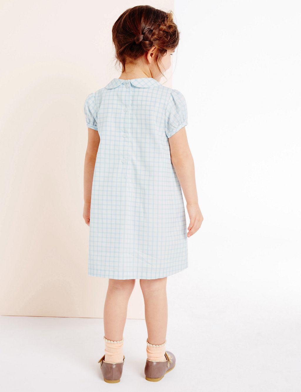 Check Pure Cotton Dress (3 Months - 5 Years) 2 of 5