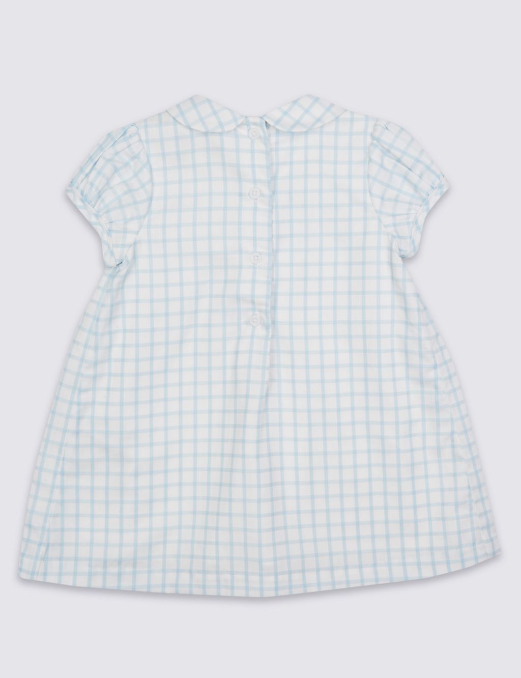 Check Pure Cotton Dress (3 Months - 5 Years) 4 of 5