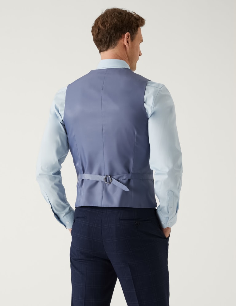 Check Waistcoat M S Collection M S