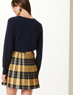 Tartan skirt outlet marks and spencer