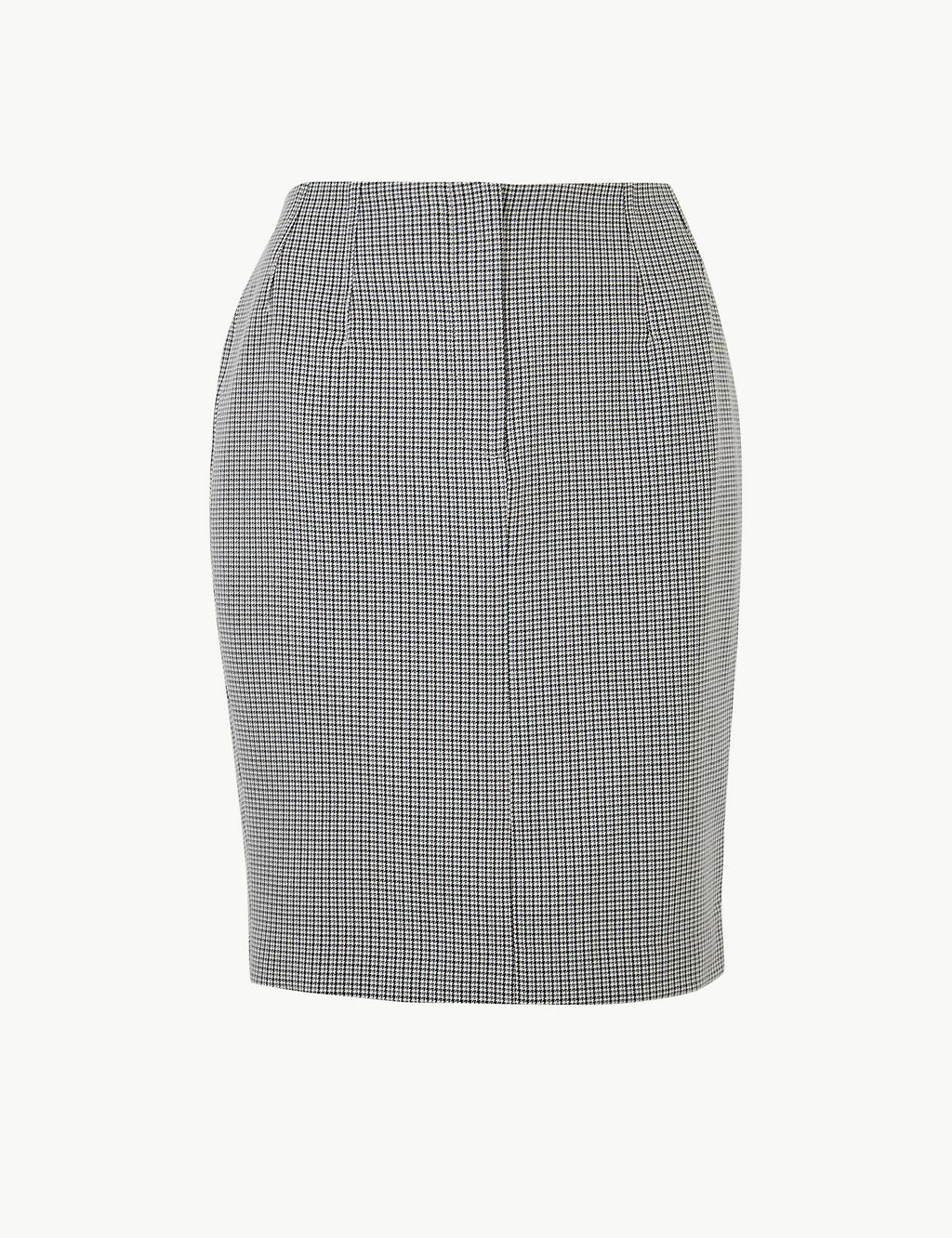 Checked A-Line Mini Skirt 1 of 4