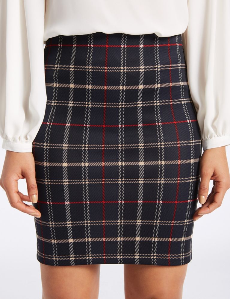 Checked A-Line Mini skirt 5 of 5
