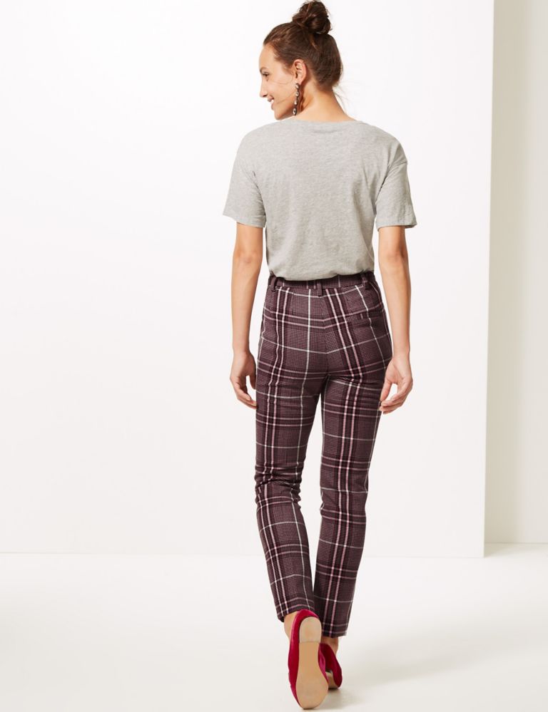 Checked Ankle Grazer Trousers 4 of 6