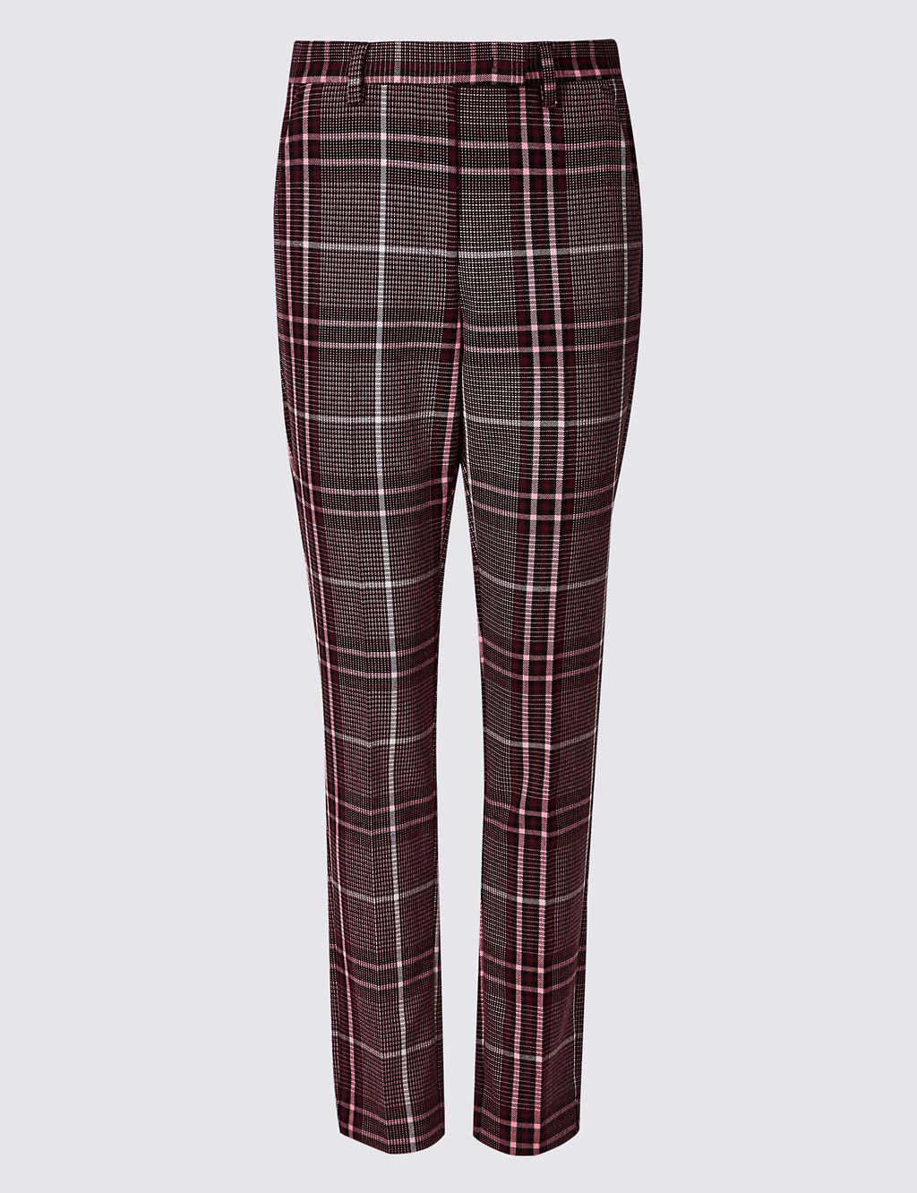 Checked Ankle Grazer Trousers 1 of 6