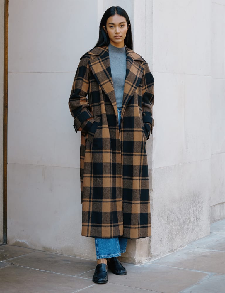 M&s wrap coat hotsell