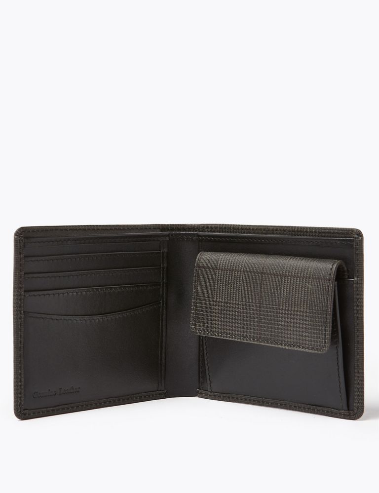 Checked Bi-Fold Wallet with Cardsafe™ 2 of 5