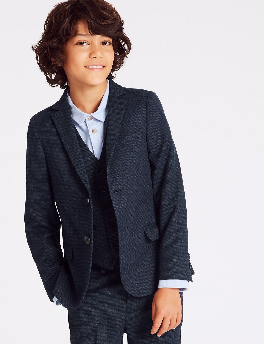 Checked Blazer (3-16 Years) 2 of 6