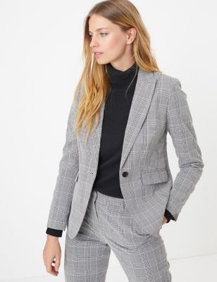 How to Wear The Check Blazer - SoSensational | Over 50's Fashion Blog