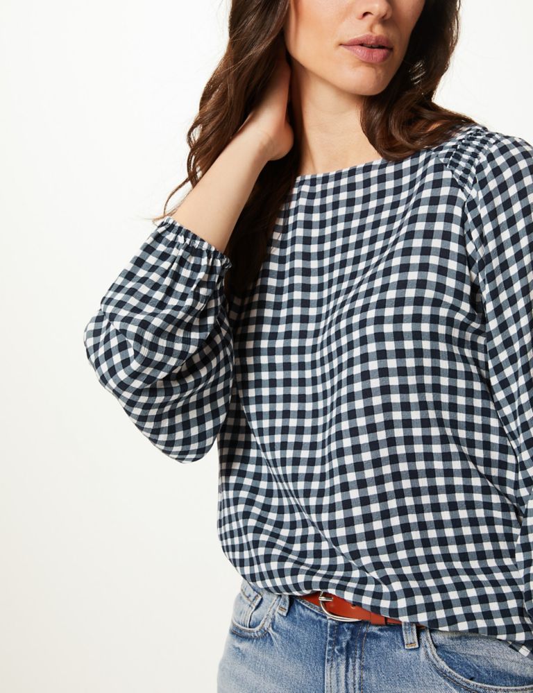 Checked Blouse 3 of 4