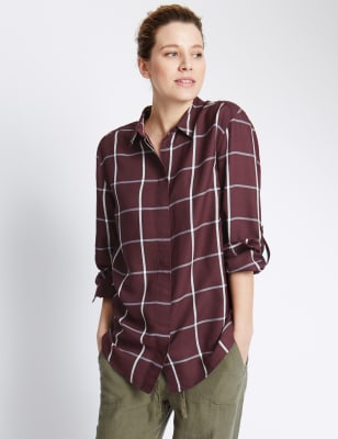 boyfriend checked shirt
