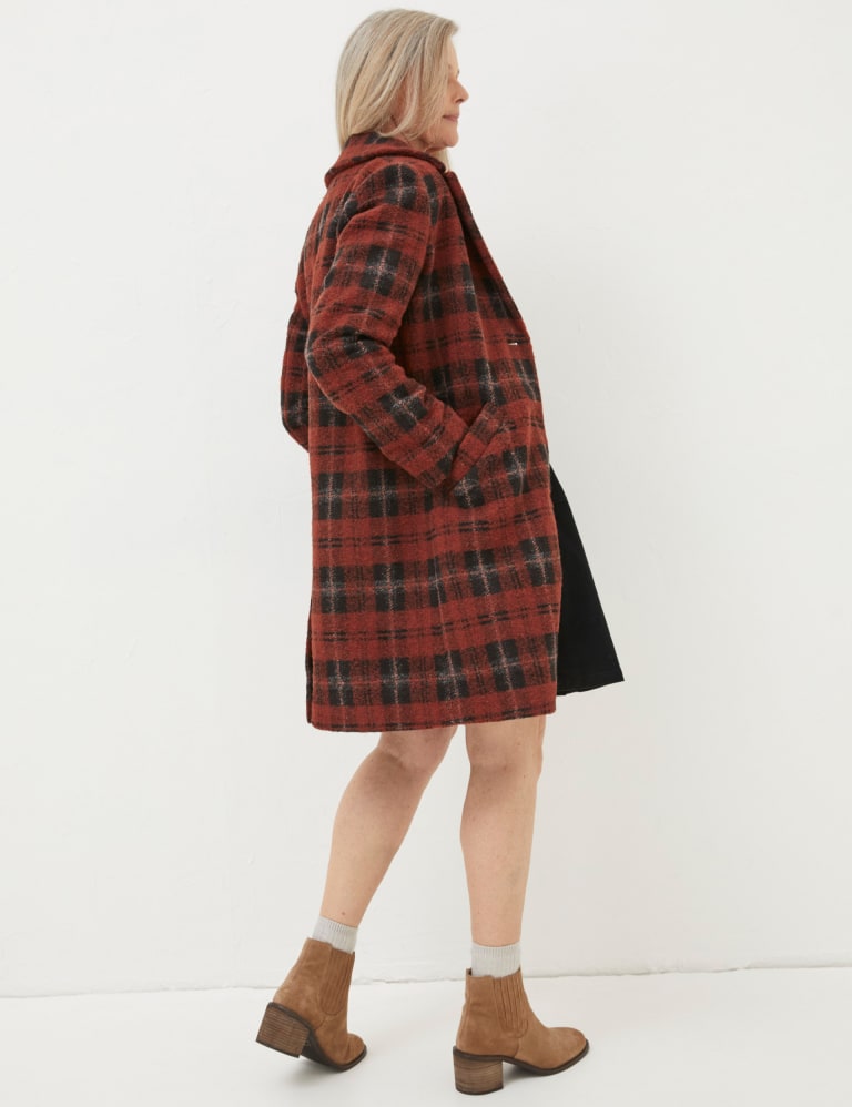 Fat face wool coat online