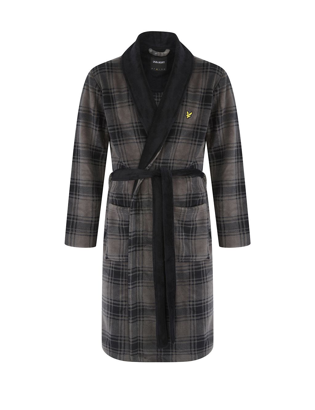 Checked Dressing Gown | Lyle & Scott | M&S