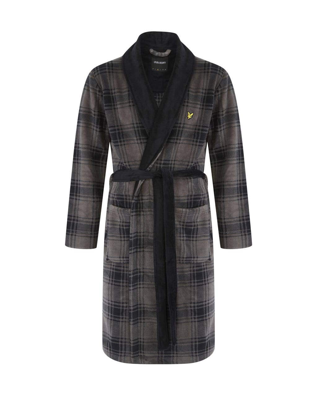 Checked Dressing Gown Lyle & Scott M&S