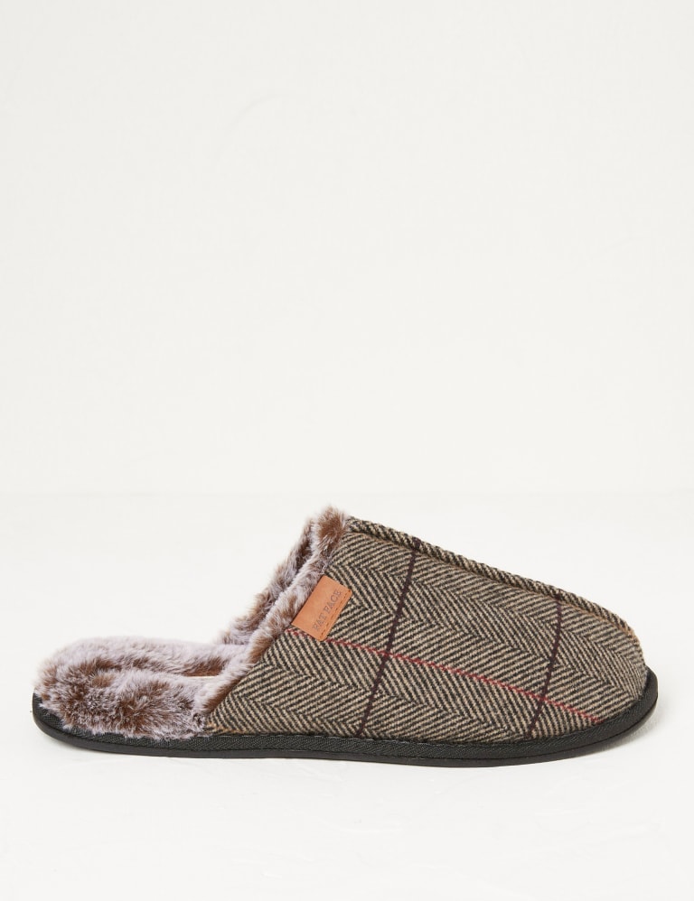 Mens mule discount slippers size 1