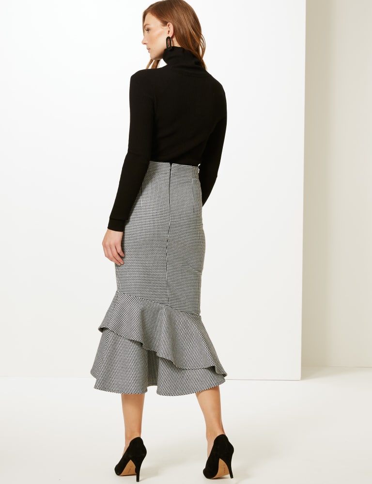 Fishtail midi skirt uk store