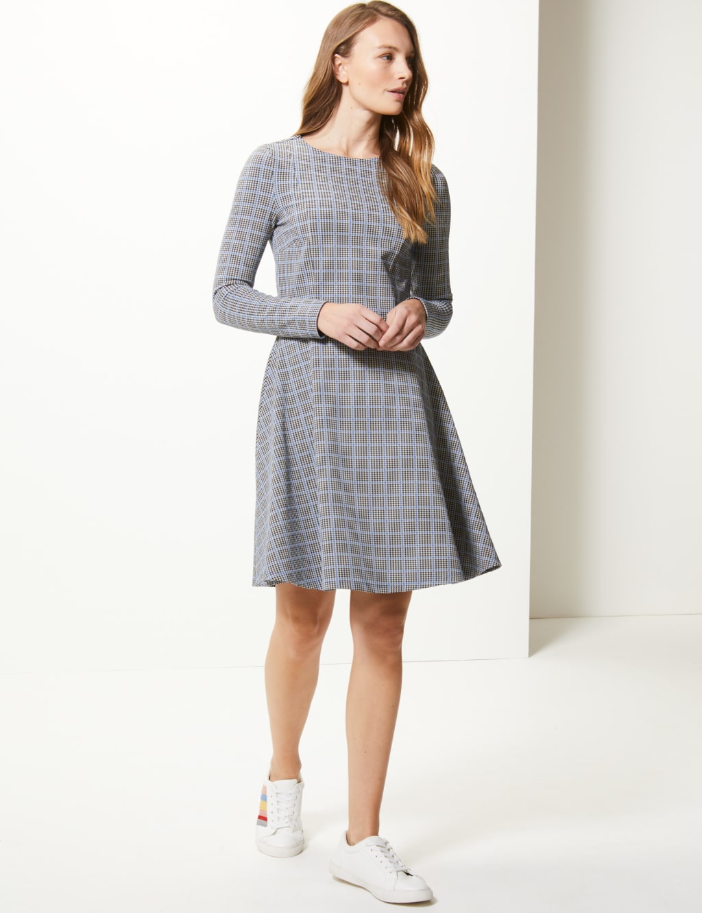 M and s fit and flare dress new arrivals