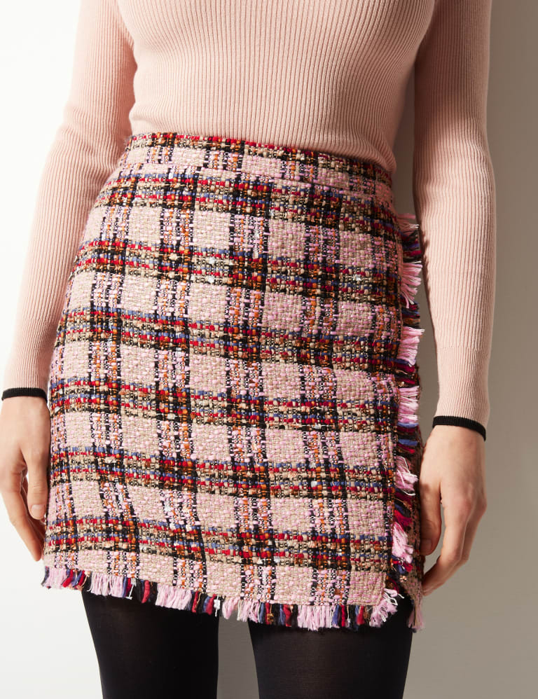 Tweed store skirt m&s