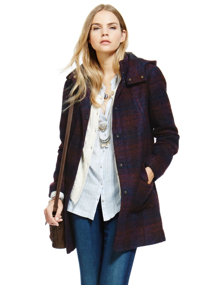 Marks and spencer online smart duffle coat