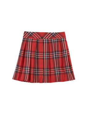 Checked Kilt A-Line Skirt (5-14 Years) Image 2 of 3