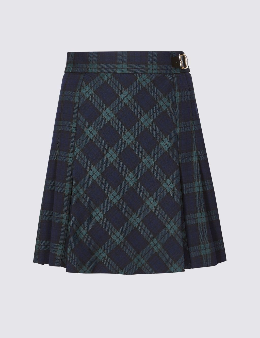 Checked Kilt Mini Skirt 1 of 4