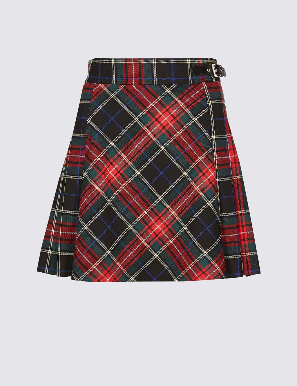 Checked Kilt Mini Skirt 1 of 5