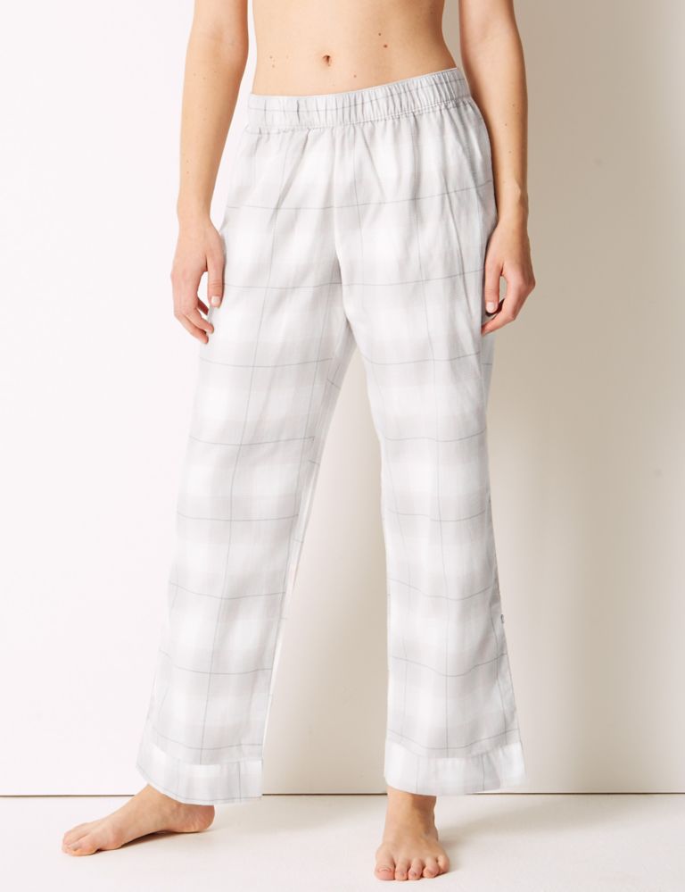 Checked Long Sleeve Pyjama Set 4 of 7