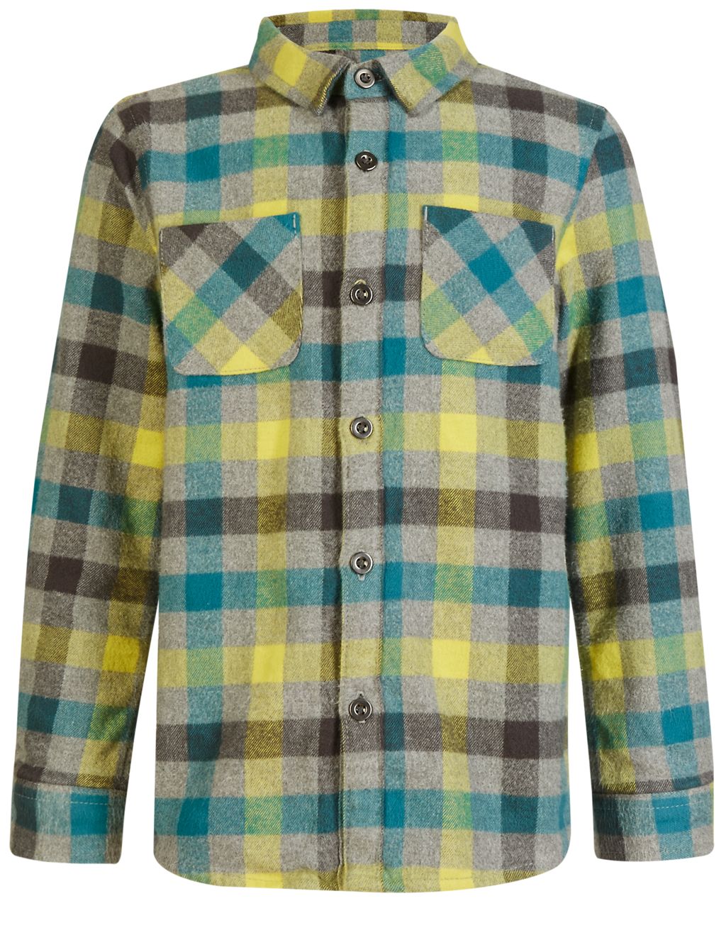 Checked Long Sleeve Shirt (1-7 Years) 4 of 5