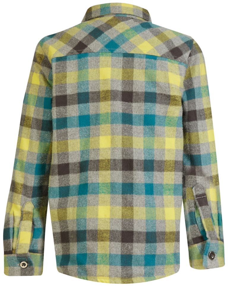 Checked Long Sleeve Shirt (1-7 Years) 5 of 5