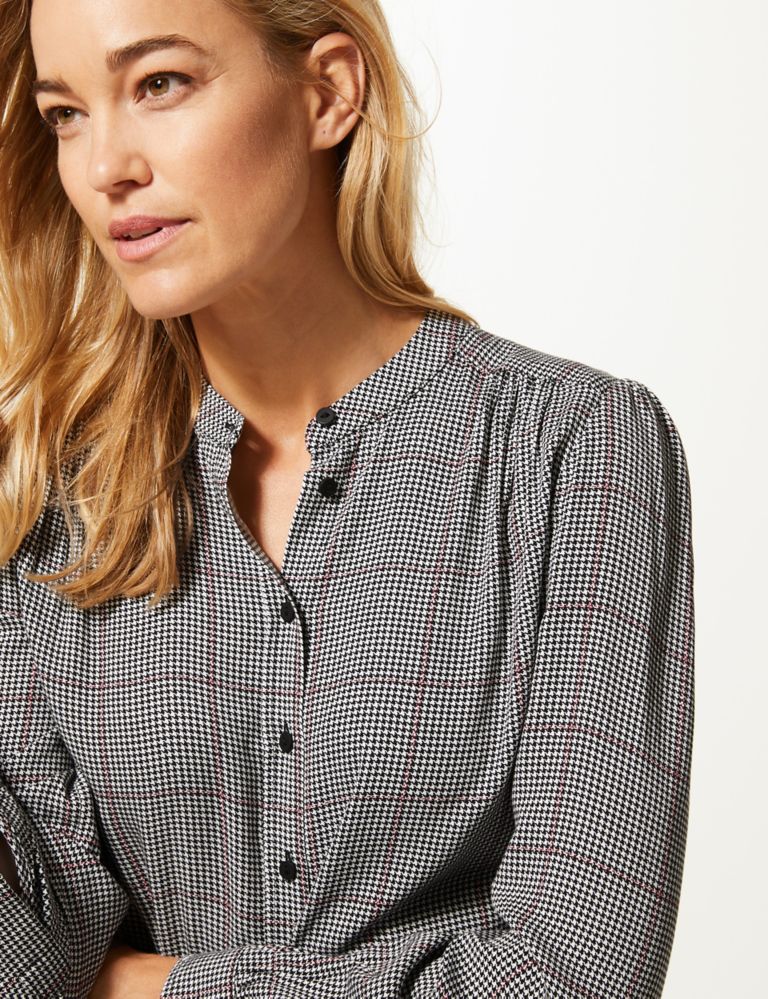 Checked Long Sleeve Shirt 3 of 4