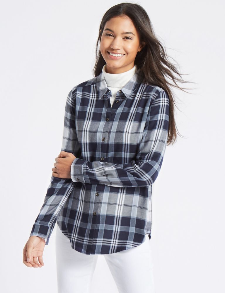 Checked Long Sleeve Shirt 1 of 4