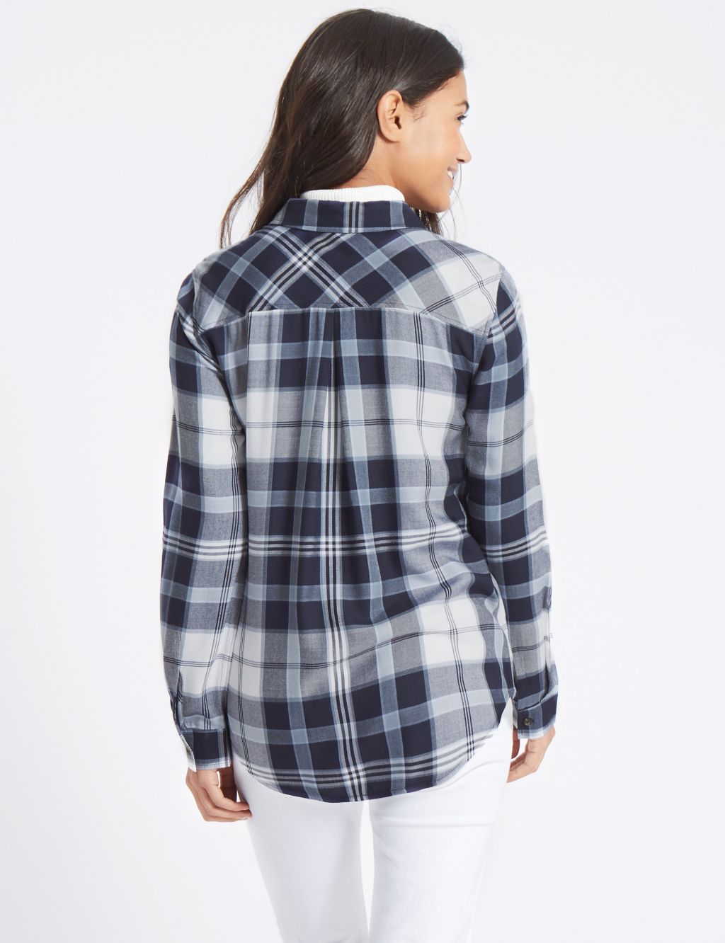 Checked Long Sleeve Shirt 4 of 4