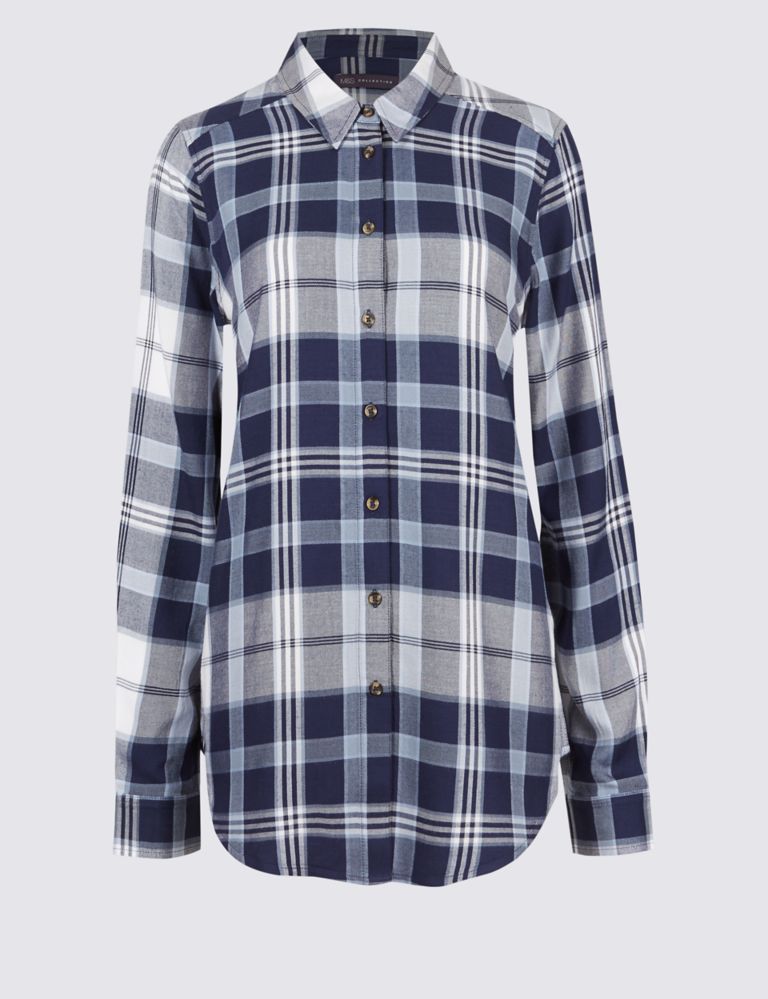 Checked Long Sleeve Shirt 2 of 4