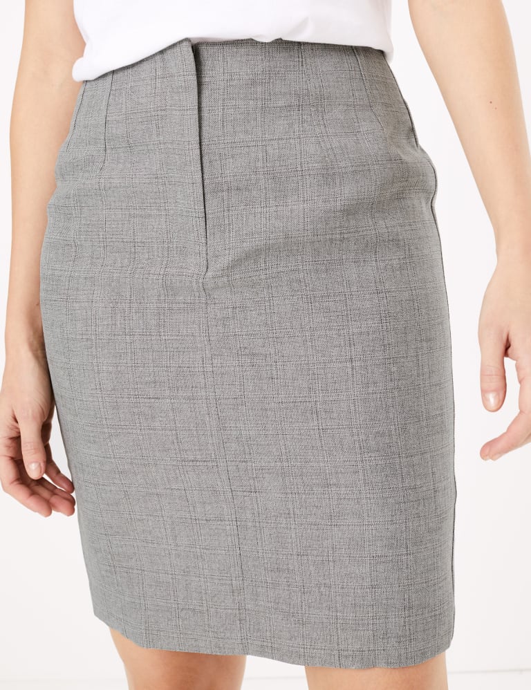 Grey pencil skirt marks and spencer hotsell