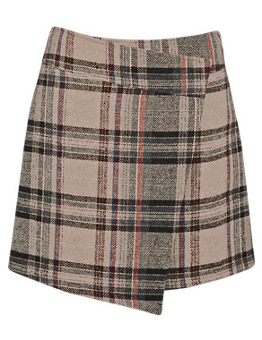 Checked Mini Skirt Image 2 of 6