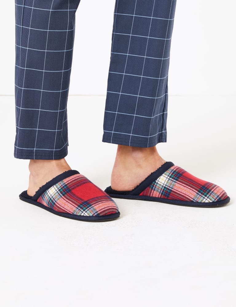M&s tartan slippers 2025