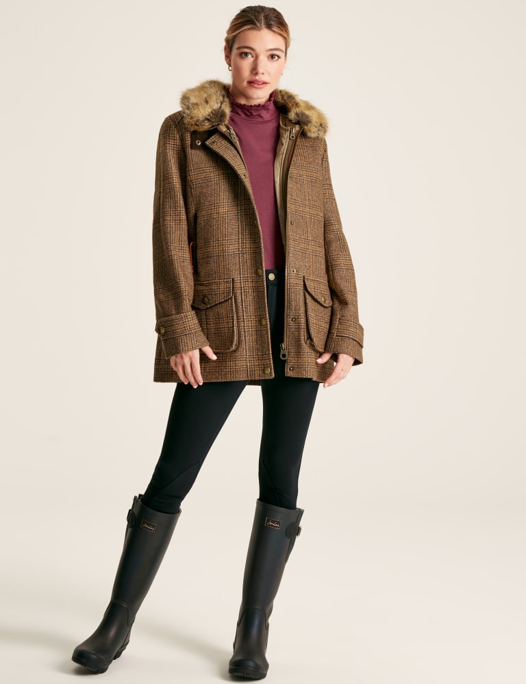 Hooded pea 2025 coat womens
